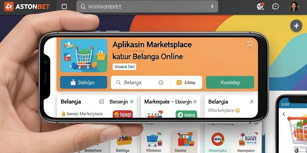 Antarmuka aplikasi ASTONBET yang menarik dan mudah digunakan.
