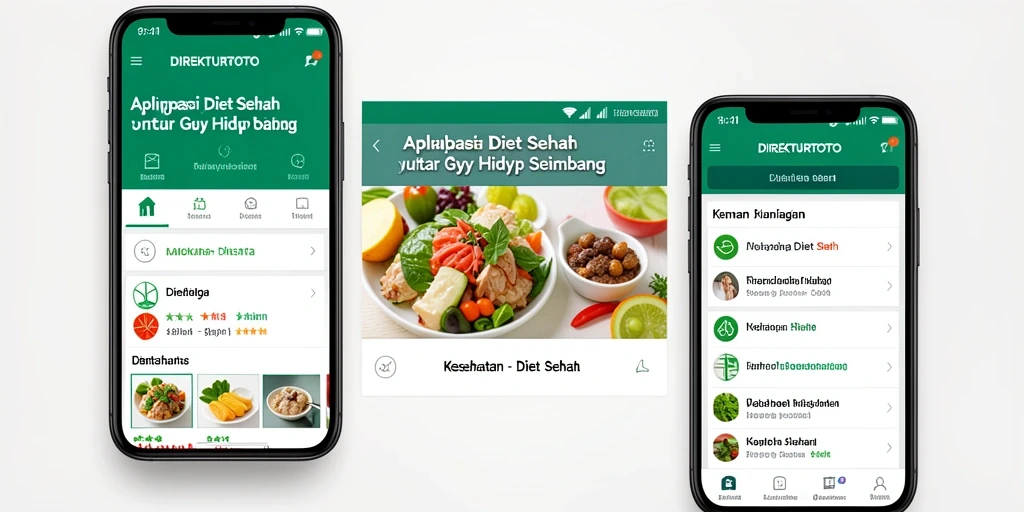 Tampilan antarmuka pengguna aplikasi DIREKTURTOTO yang menarik dan intuitif.