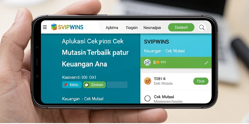 Antarmuka aplikasi SVIPWINS menampilkan fungsi Cek Mutasi yang mudah digunakan.